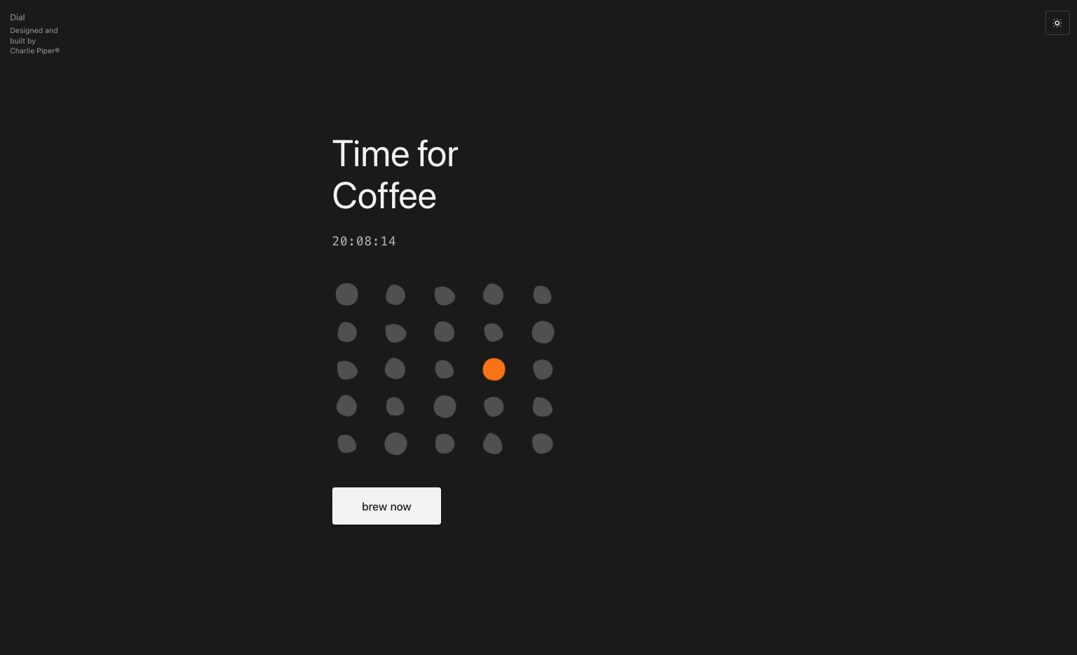 Dial Coffee App