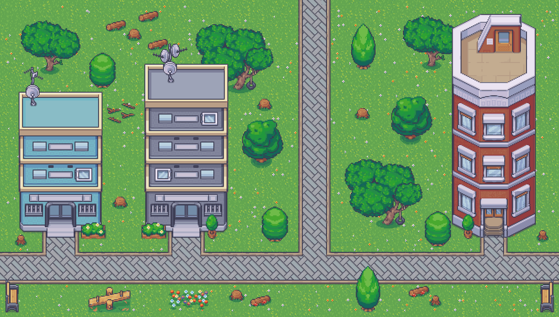 Map design screenshot