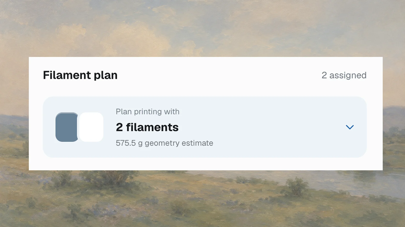 Filament plan