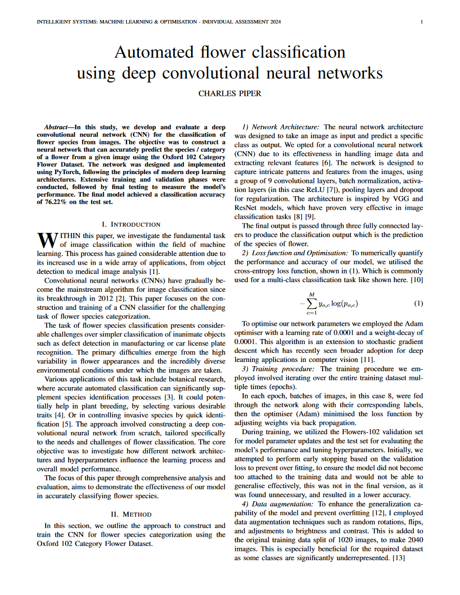 Paper First Page