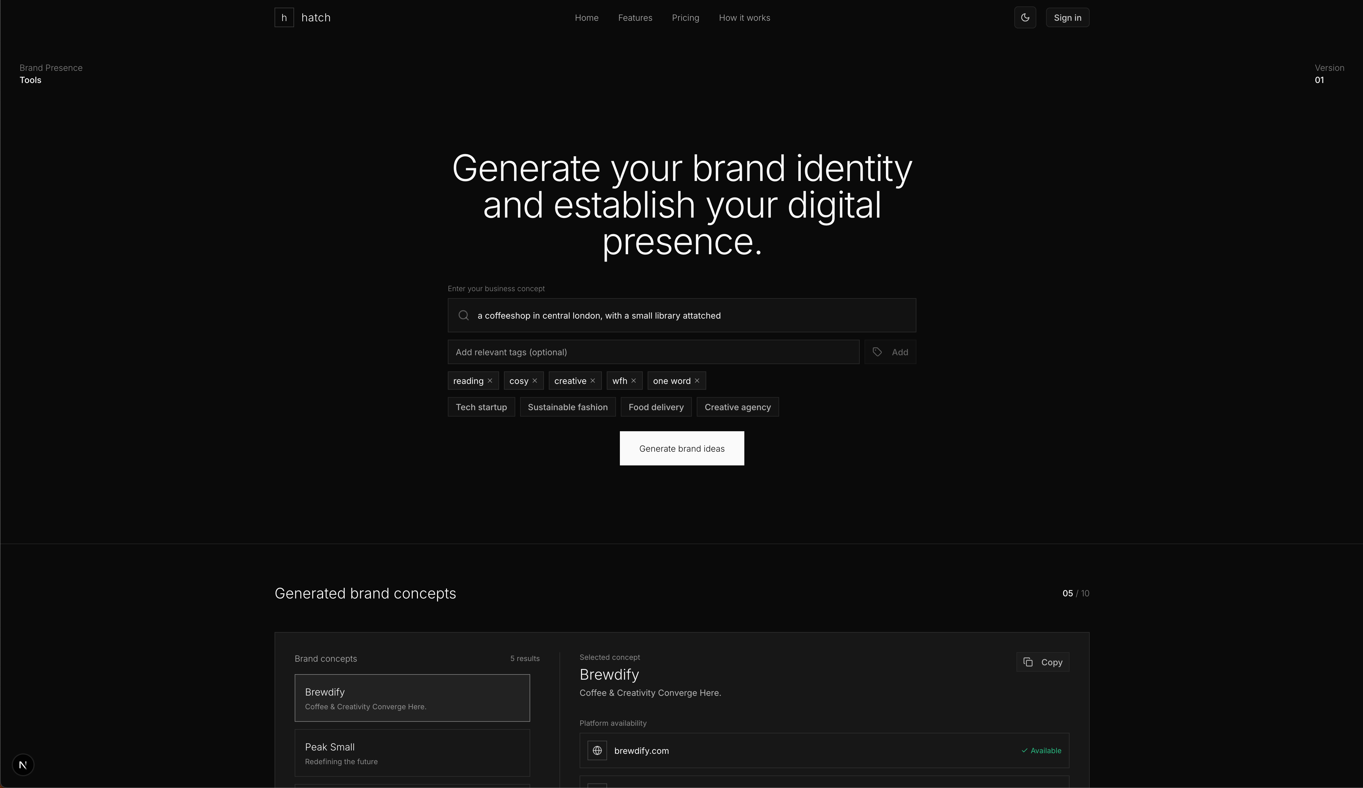 Homepage