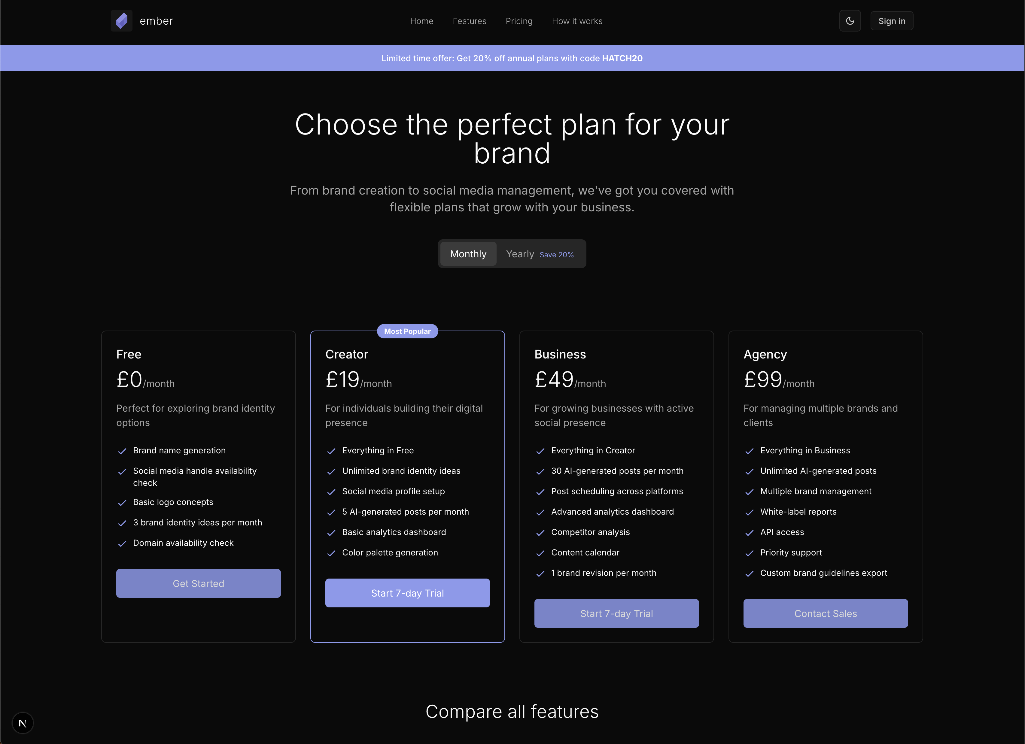 Pricing